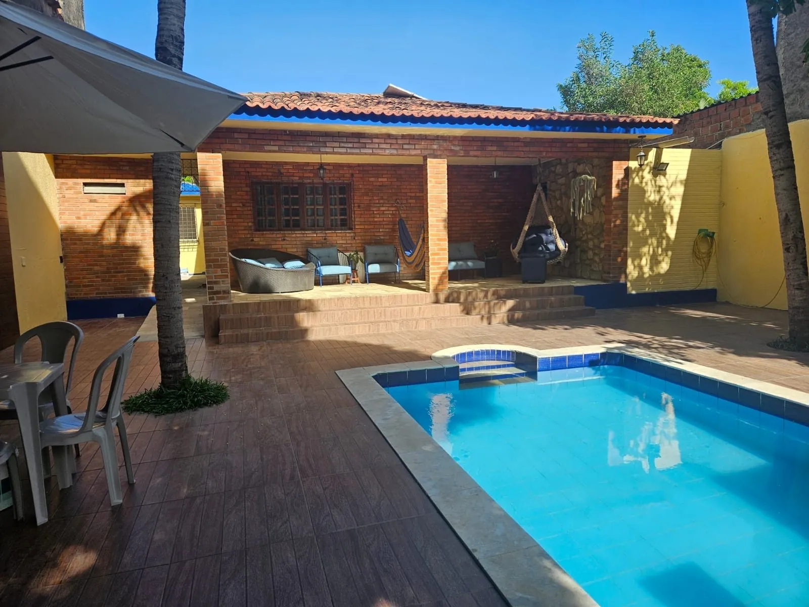 Piscina privativa da Nossa Casa do Janga